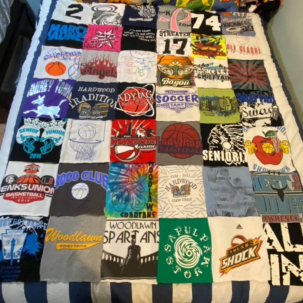 T shirt blankets
